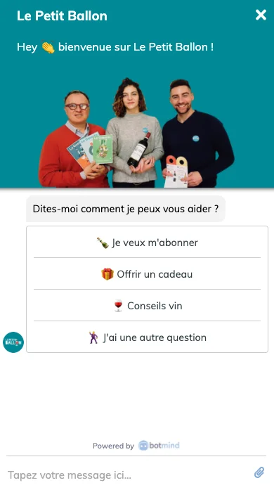 Screenshot from Brand Partner