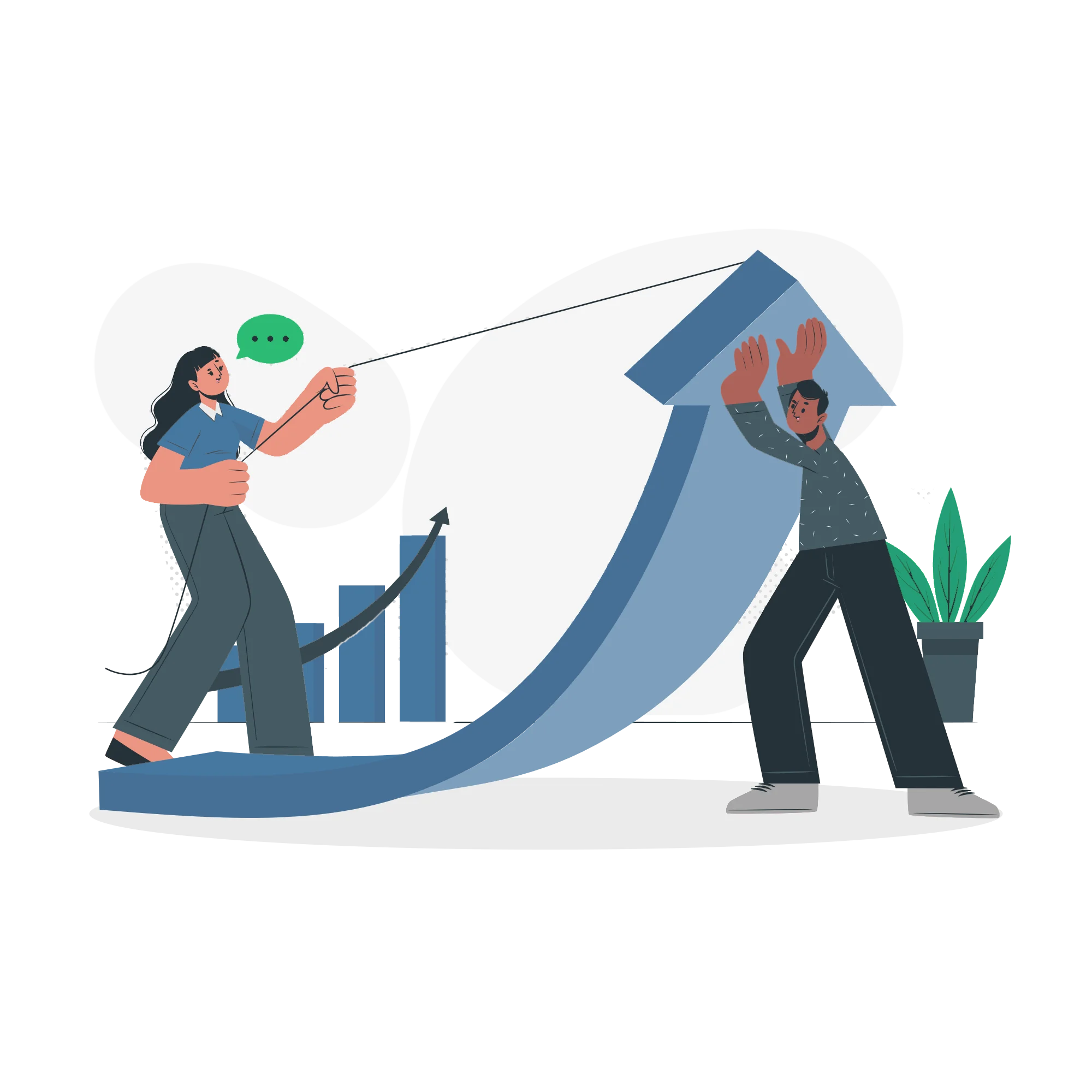 Brand Partner customer success story illustration