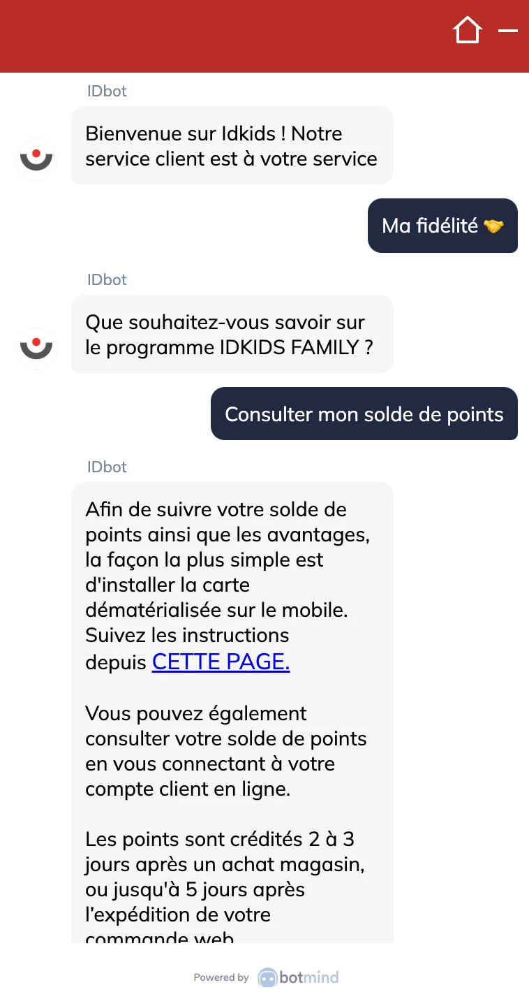 Screenshot from Brand Partner