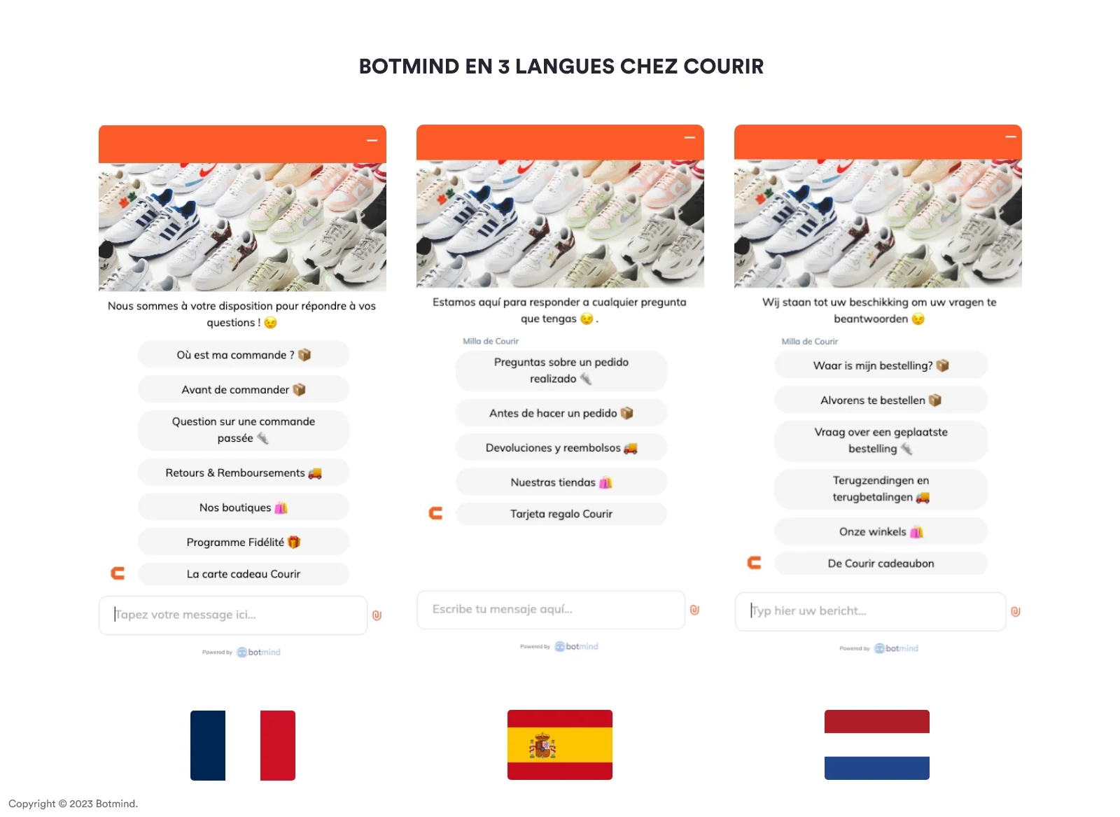 Courir and Botmind partnership