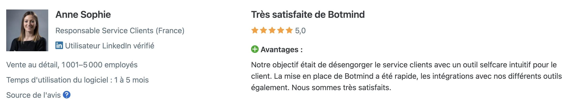 Screenshot from Brand Partner