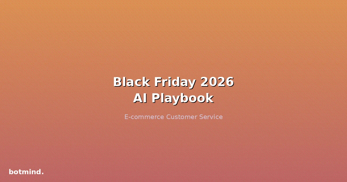 Black Friday 2026: The Complete AI Playbook for E-commerce Customer Service