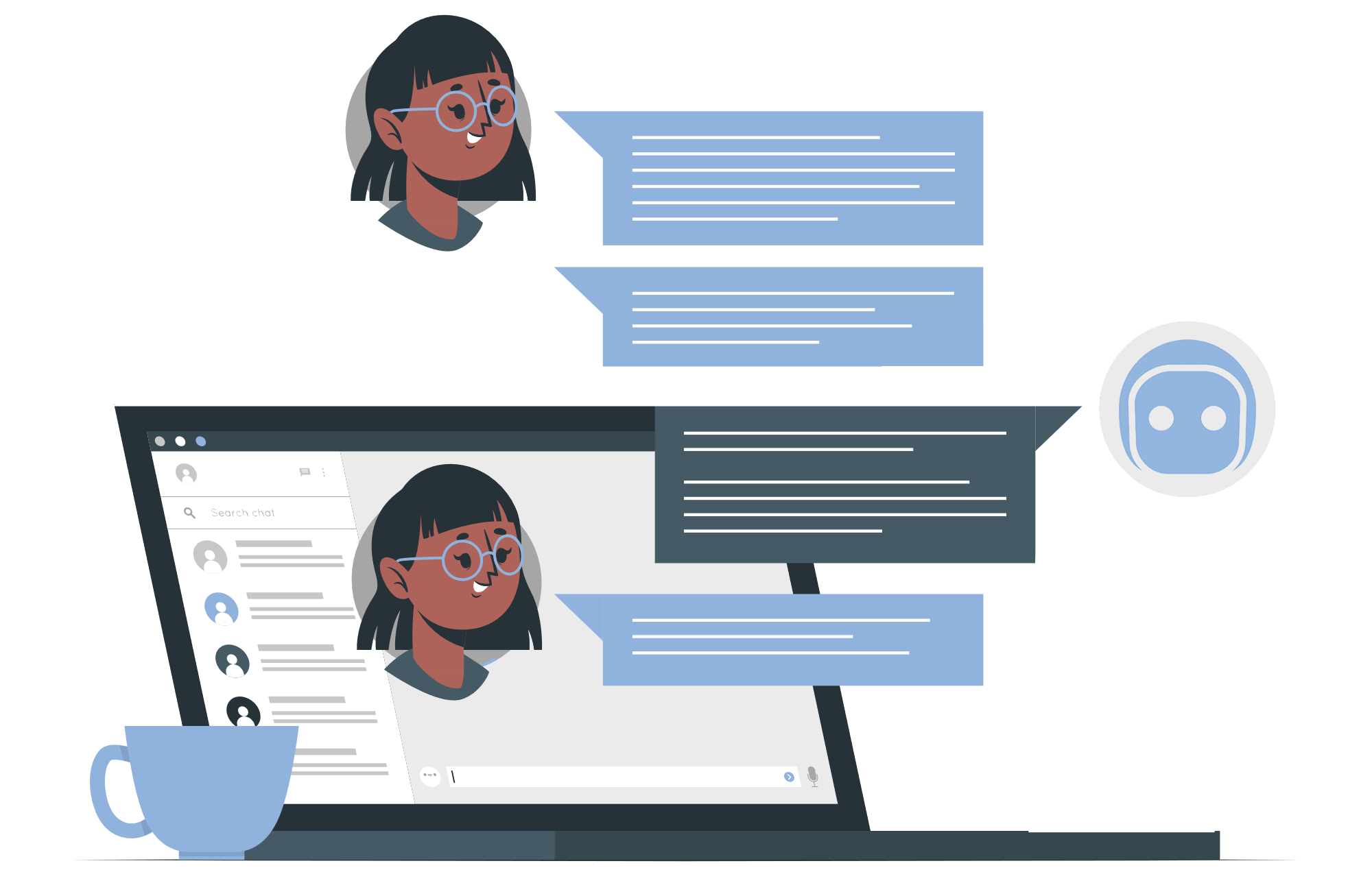 Août 2020 / Chatbot ou agent virtuel hybride, quelles différences ?
