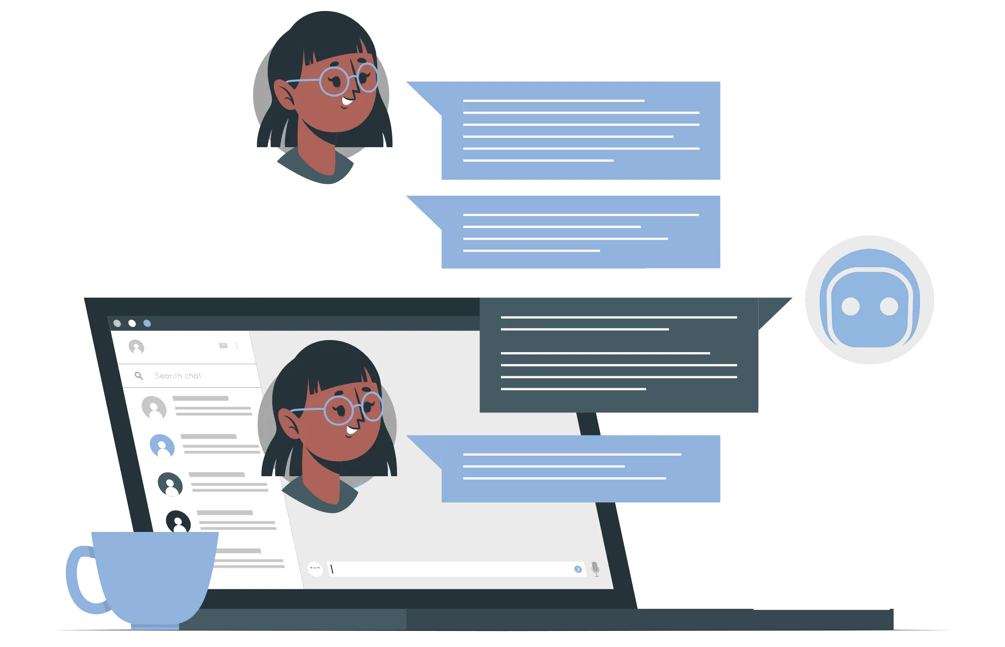Chatbot ou agent virtuel hybride, quelles différences ?