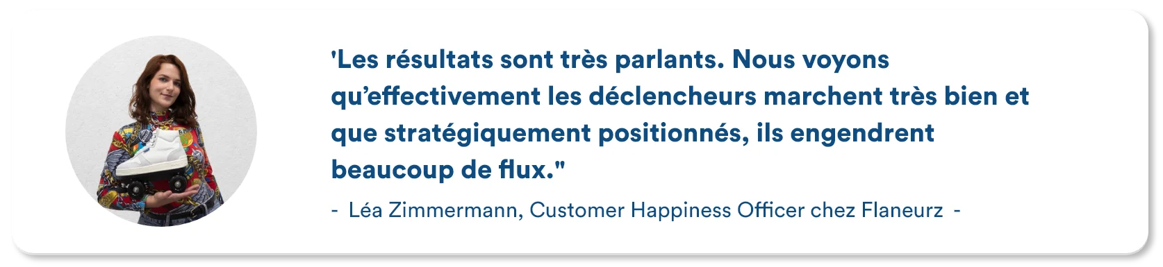 Flaneurz customer success story illustration