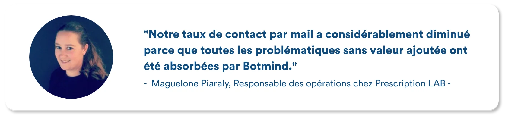 Customer testimonial from Brand Partner