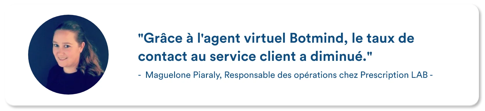 Customer testimonial from Brand Partner