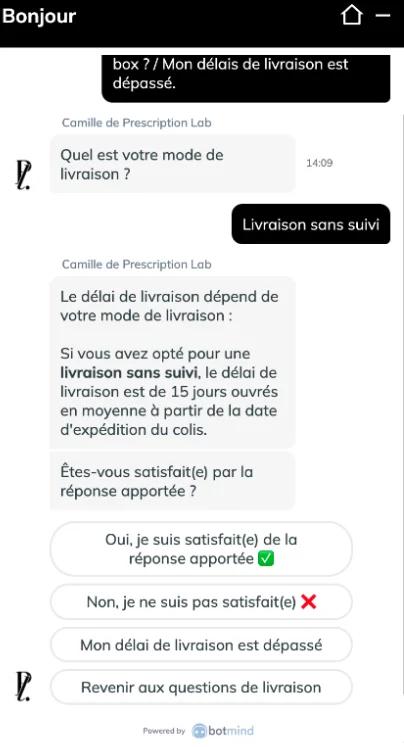 Screenshot from Brand Partner