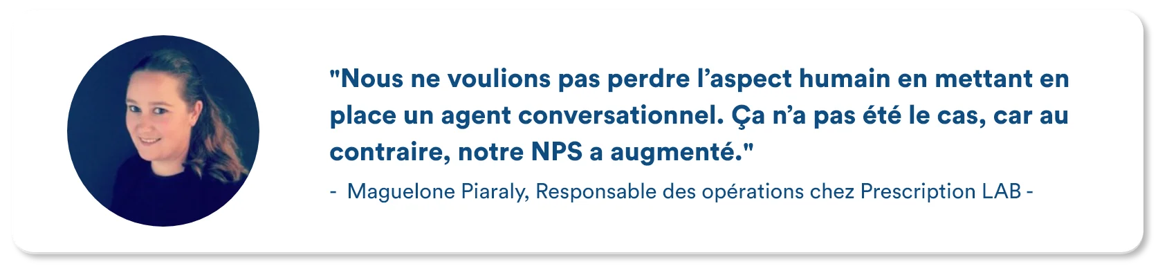 Customer testimonial from Brand Partner