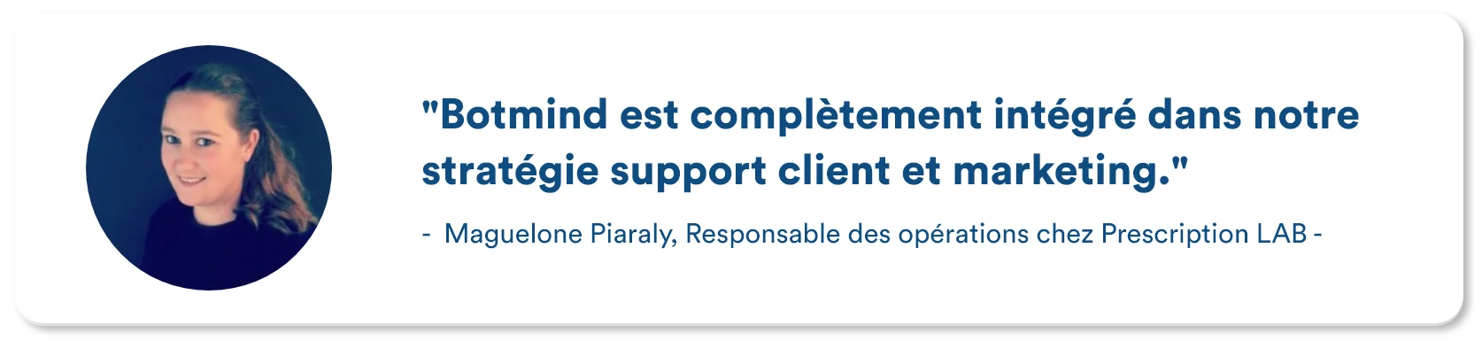 Customer testimonial from Brand Partner