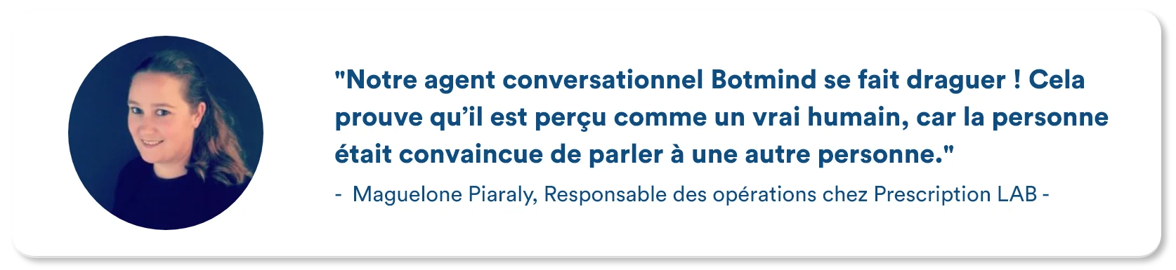 Customer testimonial from Brand Partner