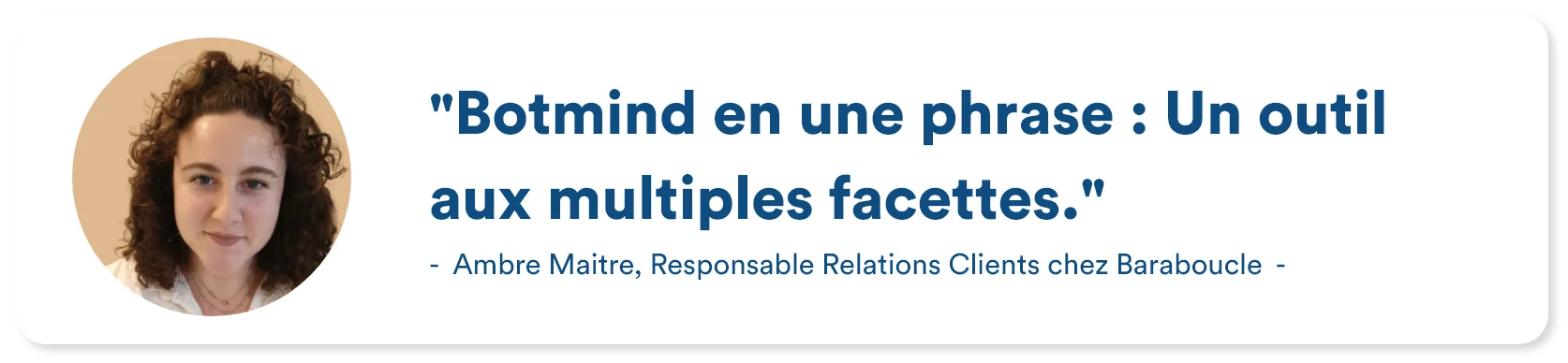 Customer review of Bar à Boucle