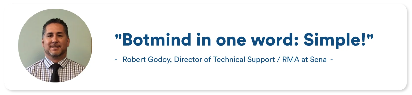 Customer review of Sena