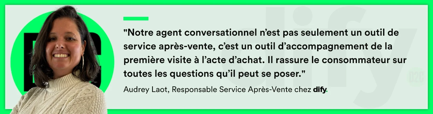 Customer testimonial from Dify Group