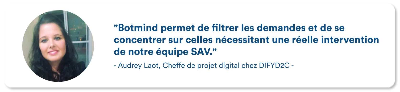 Customer testimonial from Brand Partner