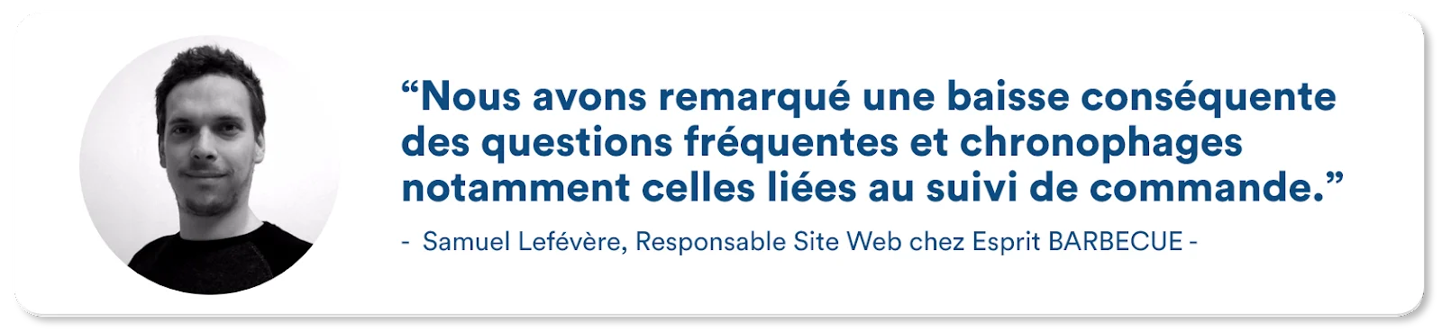 Customer testimonial from Brand Partner