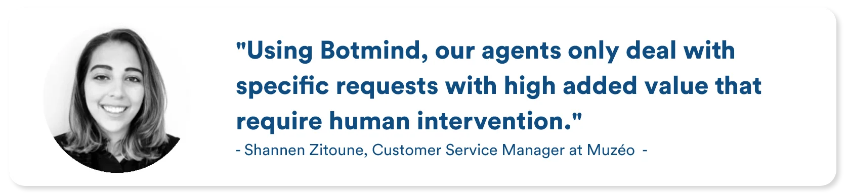 Customer testimonial from Brand Partner
