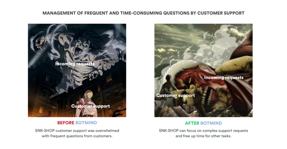 SNK Shop customer success story illustration
